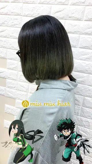 ショート カラー 🌈miu miu hair✂️💕のヘアスタイル