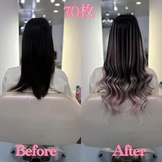 ロング シールエクステ ♡SAORI♡のヘアスタイル