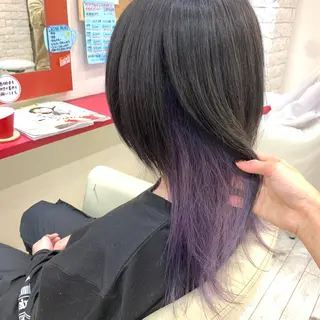 セミロング カラー 櫻井 なんなのヘアスタイル