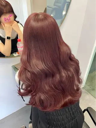 ロング カラー ayaka♡ 柔らかカラーのヘアスタイル