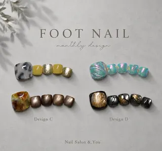 ネイル Nail Salon &.Youのネイルデザイン