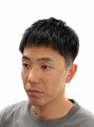 ショート メンズ インフィニィトネオ 三浦のヘアスタイル