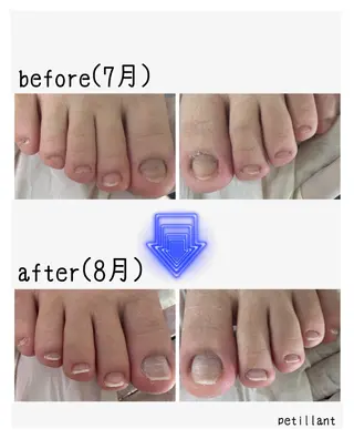 ネイル nail salon petillantのネイルデザイン