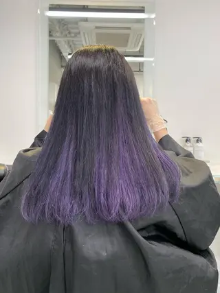 ロング カラー 🫧渋谷美容師 たくみ🫧のヘアスタイル