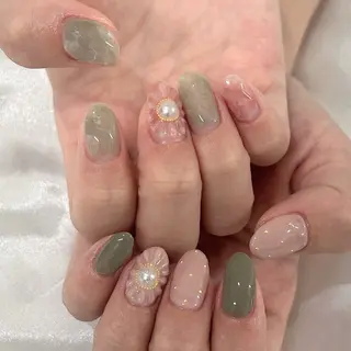 ネイル moi. MANAMIᵕ̈のネイルデザイン
