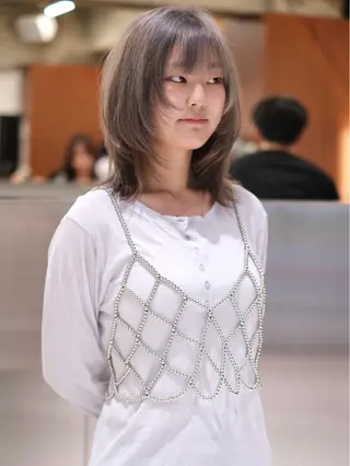 ロング (h)wim Nagiのヘアスタイル