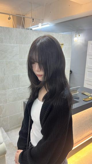 セミロング 佐藤 宰 OZ桑野店のヘアスタイル