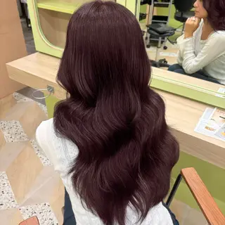 カラー yuka♡/暖色系/ ブリーチなしWカラーのヘアスタイル