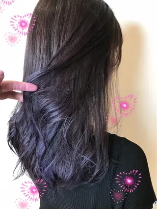 ミディアム カラー 新宿駅近♡個室 ♡関口三都季🌜のヘアスタイル