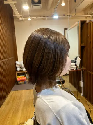 ショート YUYA / 艶髪ブリーチのヘアスタイル