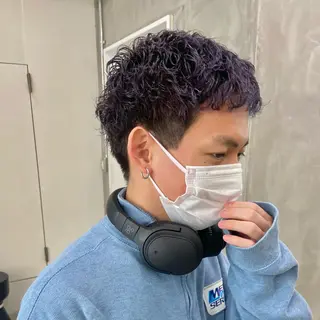 ショート パーマ メンズ 無料カットモデル募集 🌱ひょうがのヘアスタイル