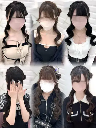 ロング 松村 知佳のヘアスタイル