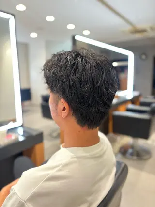 メンズ KAREN(ému) 伏見/カットモデルのヘアスタイル