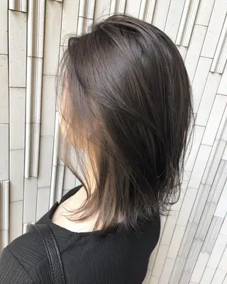 ミディアム カラー 🍊新宿南口🍊 ERINAのヘアスタイル