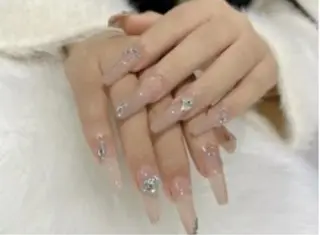 ロング M+Nail 新宿のネイルデザイン
