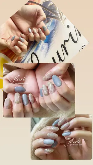 ネイル フルリール 【プライベートサロンのネイルデザイン