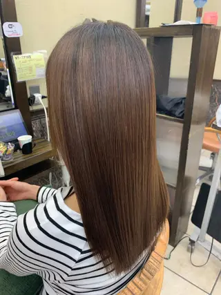 セミロング HairSalon CLOVER🍀のヘアスタイル