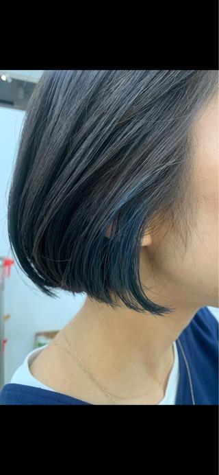 ショート カラー co-kyu コキュウのヘアスタイル