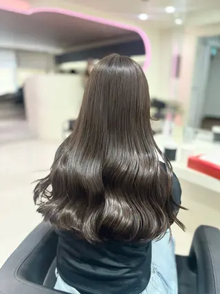 ロング カラー 💕мei 透明感カラー💕のヘアスタイル