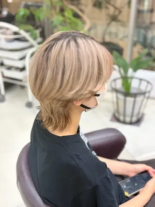 ショート メンズパーマ/ウルフ /似合わせカット滉一のヘアスタイル