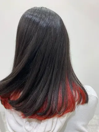 セミロング Adachi Fujikoのヘアスタイル