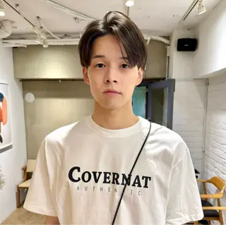 パーマ メンズ ニュアンスパーマ 田形清流のヘアスタイル