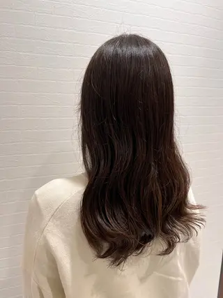 ロング パーマ 🫧透明感カラー ✄﻿mana🫧のヘアスタイル