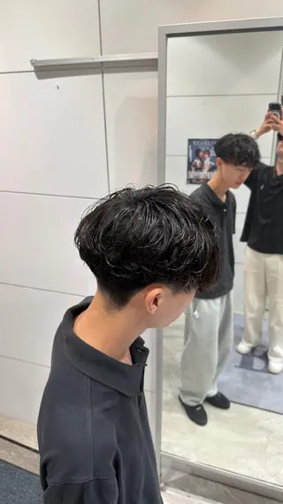 ミディアム メンズ メンズハイライト 💫TAISEI💫のヘアスタイル