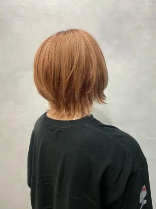ショート カラー ヘアアレンジ FAAM Tsuneのヘアスタイル