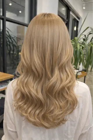 カラー 7日空きあり 透明感✨️さとりんのヘアスタイル
