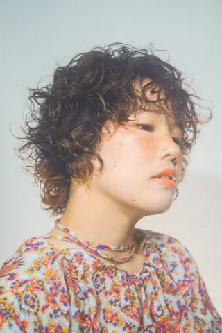 ショート パーマ ASANO   SHOUMAのヘアスタイル
