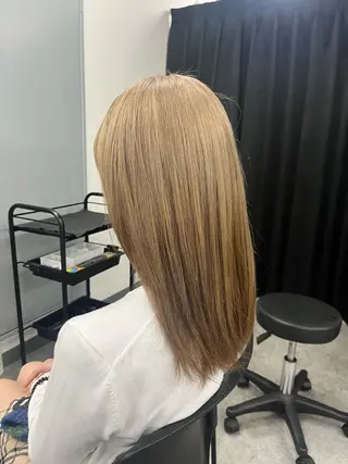カラー 🤍セット簡単パーマ 🤍TAMAKIのヘアスタイル