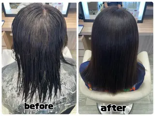 セミロング 田中 あかりのヘアスタイル