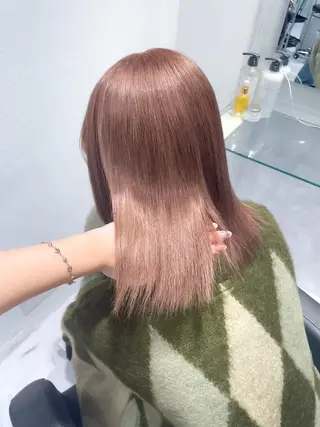 カラー *❤︎透け感モテヘア モデル募集❤︎のヘアスタイル