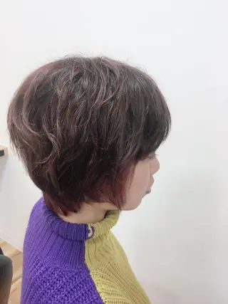 カラー 神田 菜々子のヘアスタイル