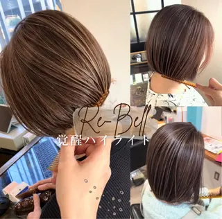 ショート カラー stylist 佐藤のヘアスタイル