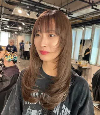 ロング 似合わせhair🌷 momoのヘアスタイル