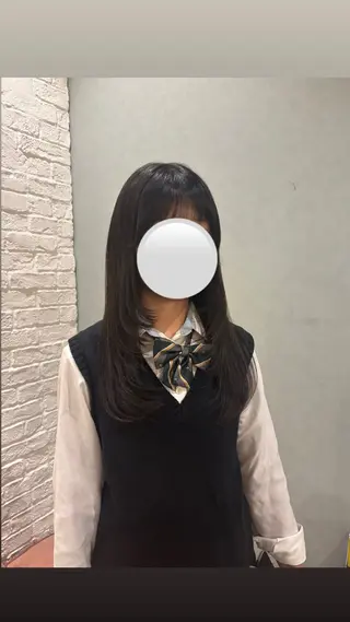 ロング RUDDER 小泉のヘアスタイル