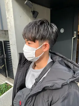 メンズ チバ タクミのヘアスタイル