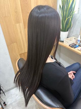 ロング 白鳥 正孝のヘアスタイル