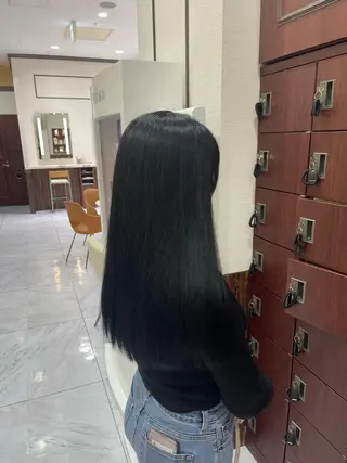 ロング 森田 明日香のヘアスタイル