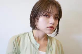 ショート カラー 川上 裕樹のヘアスタイル