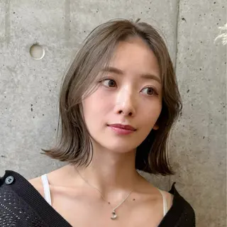 ショート カラー 顔周り✂️透明感 レイヤー/みっきーのヘアスタイル