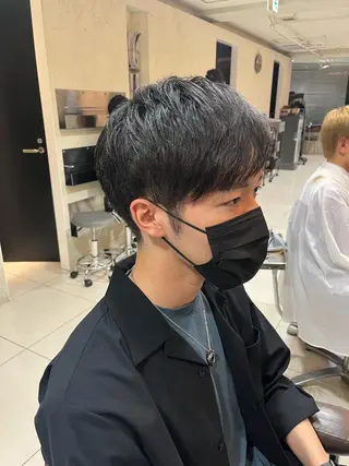 メンズ 🪽髪質改善縮毛矯正 🤍MIU🤍のヘアスタイル