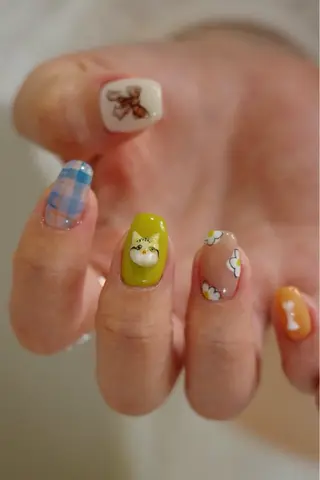 ネイル pointillé .ayaのネイルデザイン