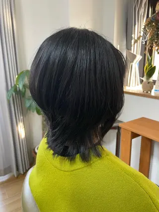 ミディアム Yuki @美容室あのんのヘアスタイル