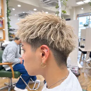 パーマ メンズ 🐰K+Plus🐰 まゆ🐰のヘアスタイル