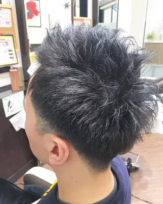 ショート カラー メンズ 稲村 toshiのヘアスタイル
