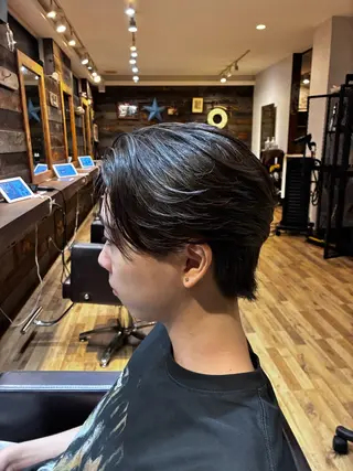 メンズ 長澤 太陽のヘアスタイル