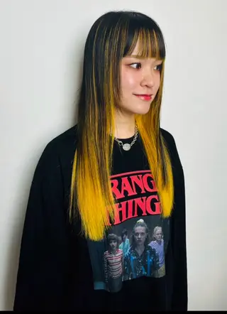 ロング 弘瀬 佑愛のヘアスタイル